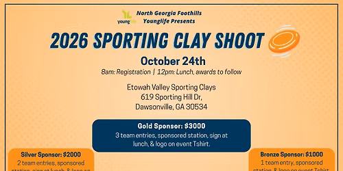 Sporting Clay Shoot Fundraiser