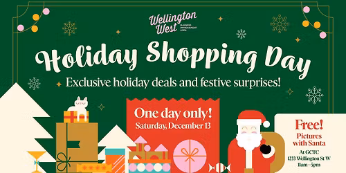 Holiday Shopping Day in Wellington West