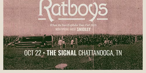 RATBOYS - When the Sun Explodes Tour 2026