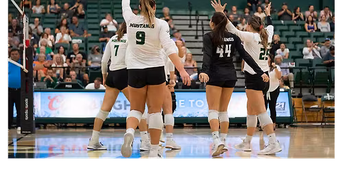 Parking UC San Diego Tritons at Cal Poly Mustangs Womens Volleyball