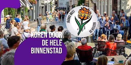 J\u00e1\u00e1nke meej de Keijzer 2026 - Koren door de hele binnenstad