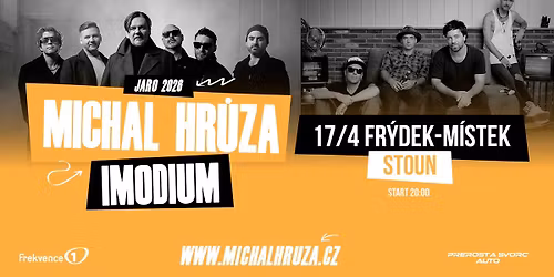 Michal Hr\u016fza X Imodium | Hudebn\u00ed klub STOUN
