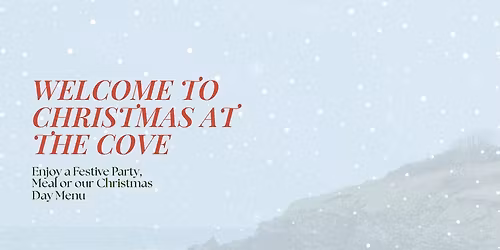 Christmas Day Lunch at The Cove at Maenporth