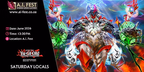 Yu-Gi-Oh! Saturday Locals