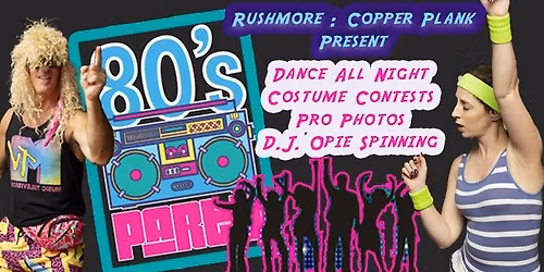 Boom Box Bangin' 80's Dance Party