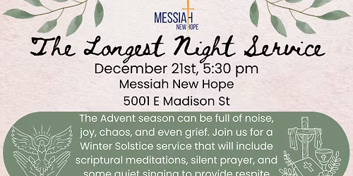 Longest Night Service