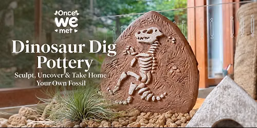 Dinosaur Dig Pottery
