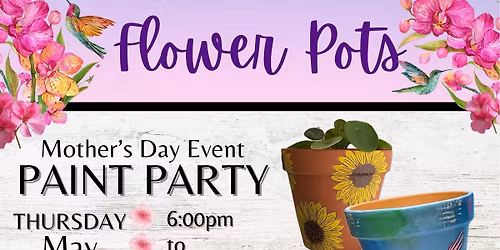 A Spring ArtVenture - Paint & Sip