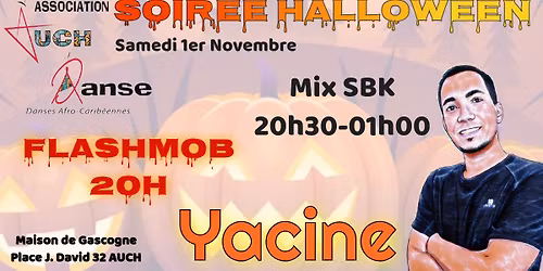 Soir\u00e9e Halloween SBK \/ Auch Danse