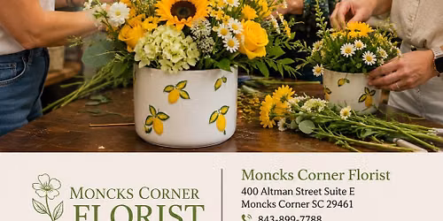 Summer Yellow Centerpiece Workshop