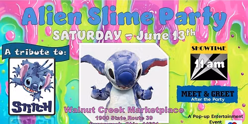 Alien Slime Party - A tribute to Stitch !!!