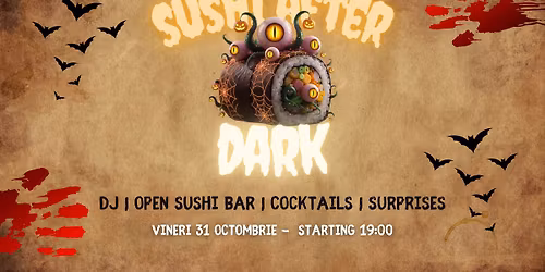 \ud83c\udf83 Sushi After Dark \ud83d\udc7b | Halloween Party