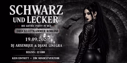 Schwarz und Lecker