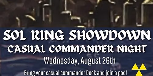 Sol Ring Showdown: Casual Commander Night