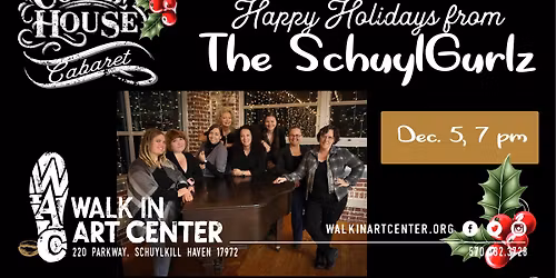 Holiday Coffee House Cabaret with The SchuylGurlz