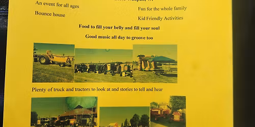 6th Annual Antigue truck and tractor show 