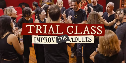 TRIAL CLASS FOR ADULTS SPRING 2026