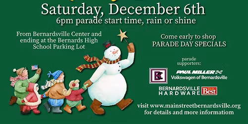 Bernardsville Holiday Parade