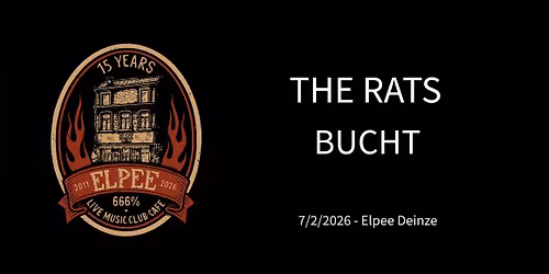 Bucht + The Rats -15 Jaar Elpee!