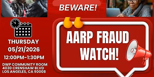 AARP FRAUD WATCH!!!