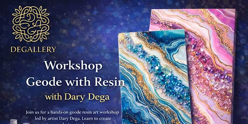 Geode with Resin Workshop 