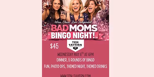 Bad Moms Bingo