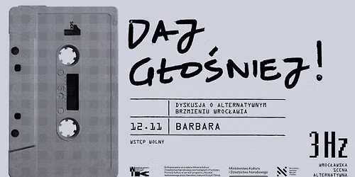 3Hz | Daj g\u0142o\u015bniej! Dyskusja o alternatywnym brzmieniu Wroc\u0142awia
