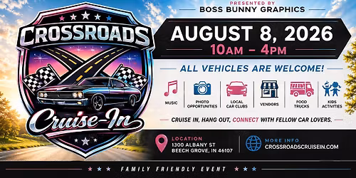 Crossroads Cruise-In 2026