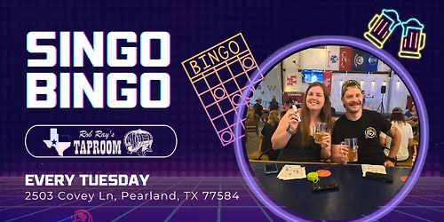 SINGO BINGO NIGHT at The Taproom!