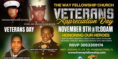 Veteran Appreciation Day!