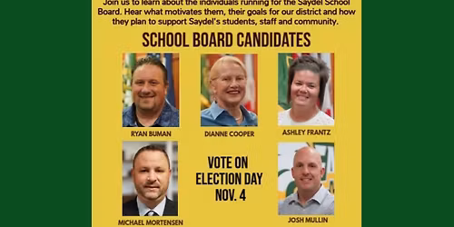 Saydel School Board Election Forum