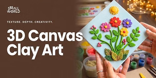3D Canvas Clay Art