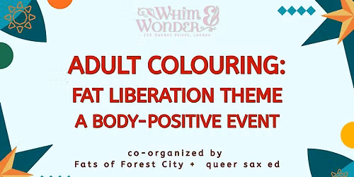 Fat Adult Colouring Night