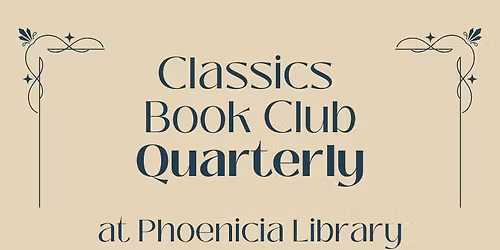 Classics Book Club - Quarterly