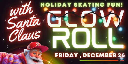 Santa Glow Roll family Skate