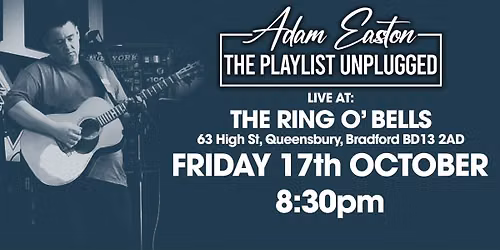 Adam Easton Live at The Ring O'Bells