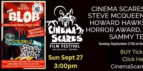 Sammy Terry Hosts "The BLOB" Sun Sept 27th  3:00pm