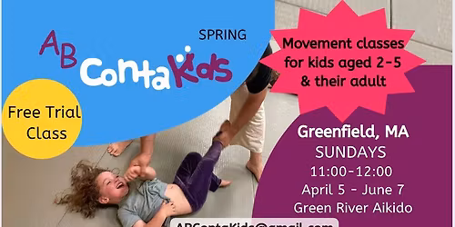 AB ContaKids: Parent & Kid (2-5 yrs old) moving together