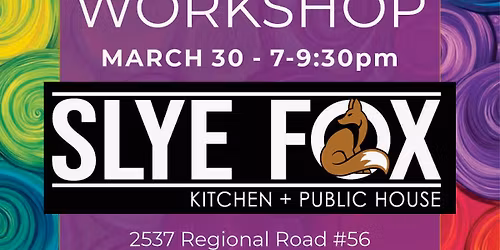 Signmaking Workshop \ud83c\udfa8 Slye Fox Binbrook