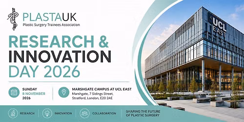 PLASTA Research & Innovation Day, Sunday 8th November 2026