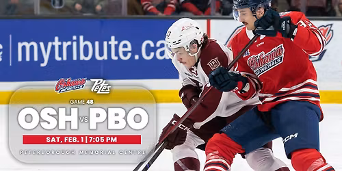 Peterborough Petes vs. Oshawa Generals