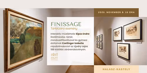 Finissage - T\u00e1rlatz\u00e1r\u00f3 esem\u00e9ny