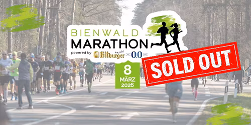 51. Internationaler Bienwald-Marathon powered by Bitburger 0,0% & Halbmarathon