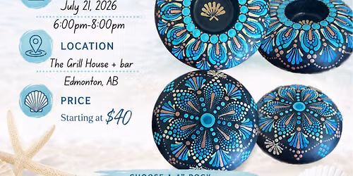 Edmonton S-Ocean Breeze Dot-Painting Workshop