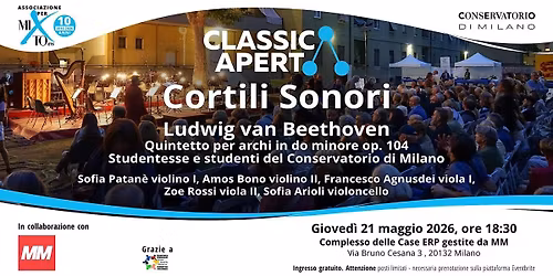CORTILI SONORI - ClassicAperta