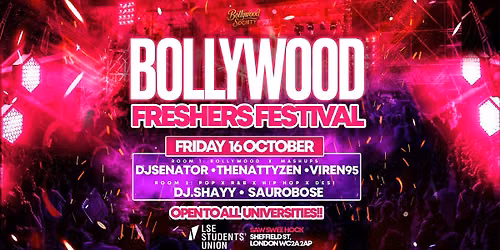 Bollywood Freshers Festival (London's Official Bollywood Student Festival)