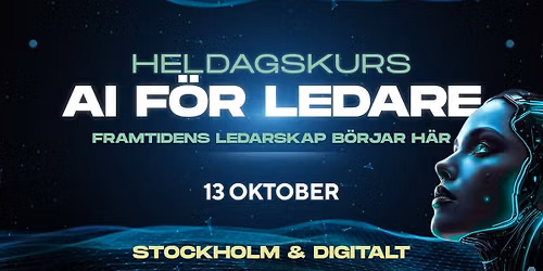 AI f\u00f6r ledare - Heldagskurs