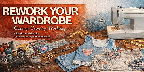Rework Your Wardrobe: Clothing Upcycling Workshop | Jersey City Sustainable