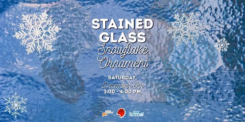 Stained Glass: Snowflake Ornament