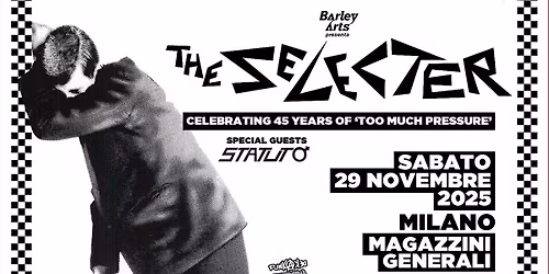The Selecter \u2022 Celebrating 45 Years of "Too Much Pressure" \/ w\/ Statuto
